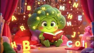 ABC Sounds in a Cozy Reading Corner 🥦📖✨