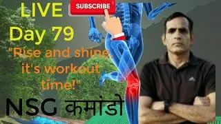 Yoga #exercise || By NSG Commando (M K Sharma) #Live #stream!