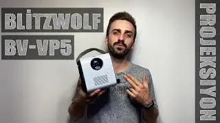Blitzwolf BW-VP5 Taşınabilir Projeksiyon Cihazı İncelemesi (Tutmayın K&uuml;&ccedil;&uuml;k Enişteyi)