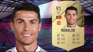 FIFA 22: CRISTIANO RONALDO 91 PLAYER REVIEW I FIFA 22 ULTIMATE TEAM