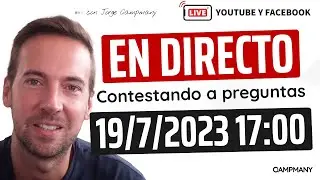 🔴 EN DIRECTO ¡Resuelve tus dudas laborales y de Seguridad Social con Jorge! 19 de Julio a las 17:00
