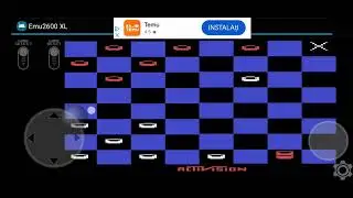 Checkers (Atari 2600) anul 1980 jucat pe android