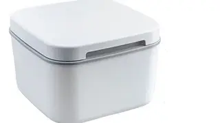 Rice storage container with lid moisture-proof bin box grain flour dispenser