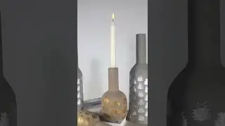 #ceramiccandleholder `#candleholder #homedecorations #candlesticks #tapercandleholder