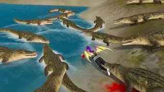 Plantation Me Crocodile 🐊 || Free Fire Me Magarmach Ka Atank 😱 || #freefire #viral #shorts 