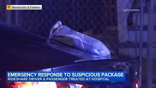 Rideshare driver hospitalized after picking up package, Chicago police say