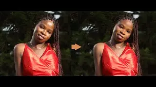 Remove UGLY Skin Shine in two SIMPLE steps - Photoshop