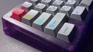 Bauer Lite | Vertex V1 on PC Plate | GMK Dualshot R2 | Typing Sound Test