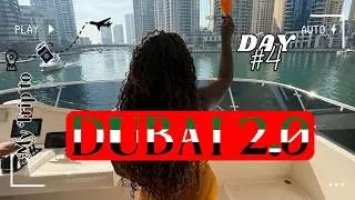Girls trip to Dubai day 4. Flying dress phot shoot, Xclusive yacht club tour, Gold Souk, etc.