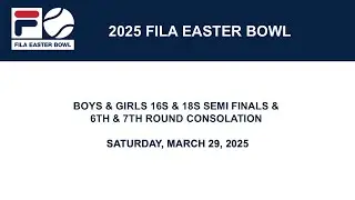 FILA Easter Bowl Championship Court - March 29