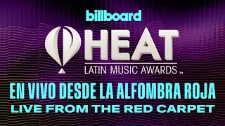 Billboard en vivo desde la alfombra roja de los Premios Heat | Billboard Latin