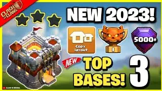 *TOP 5* brand new TH 11 (war + cwl + trophy) base 2023 | with link | clash of clans