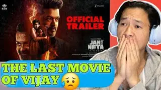 JAN NETA - Official Trailer || Thalapathy Vijay ,pooja Hegde,H vinoth | Reaction Video ||