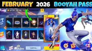 February 2026 Booyah 🤯 Pass Full Review | Next Booyah Pass Free Fire | 2026 February Booyah Pass