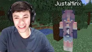 GeorgeNotFound goes on a Minecraft date with JustaMinx (awkward)