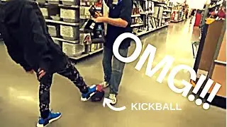 Kickball with Strangers and Security!