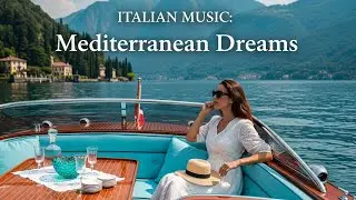 Amalfi Coast Calm 🎶 Soft Guitar Music for Study, Work & Stress Relief | 4K