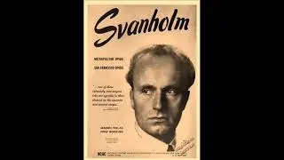 THE STANDARD HOUR   16 10 1947  with LICIA  ALBANESE  & LEONARD WARREN  SET &  SVANHOLM