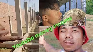 First payment Youtube money income # dream home construction 🏗️🏗️#automobilearunachalpradesh