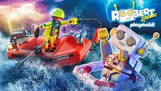 Le sauvetage en mer - ROBert Sait - PLAYMOBIL en Français