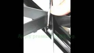 SafaDeck pond safety grid installation tips. SP04 Floating beam clip