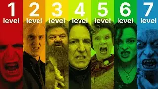 The 7 Levels Of Harry Potter Villains