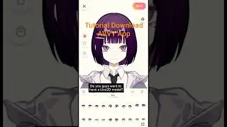 How to download avvy vtuber app #vtuber #vtuberclips #avvy #live2d