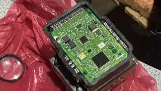 Perbaikan modul abs HONDA HRV yg nyala semua lampu indikator di speedometer 