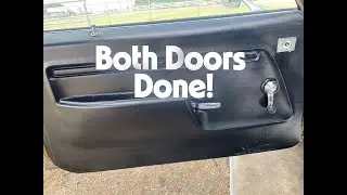Both Doors Are Done! 1974 chevy nova project