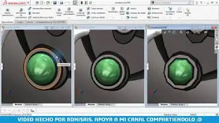¿Porqué mis circulitos se ven todos feos en SolidWorks?