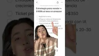 Estrategia para empezar a vender en amazon FBA y facturar m&aacute;s de $100k al mes