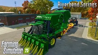 Building a New Cow Barn & Cotton Harvest Contract! Riverbend Springs - Riverbend Springs | Ep. 11