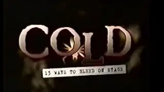 COLD Band 13 Ways to Bleed On Stage MTV2 Special Full Scooter Ward Fred Durst