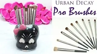 Urban Decay Pro Brushes 2016 Review & Comparison | eco friendly makeup brushes  | PHYRRA