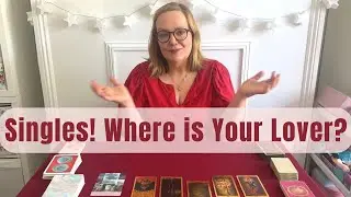 Singles! Where's Your Lover? 😳🔎👀 Pick a Card Tarot Reading 💗