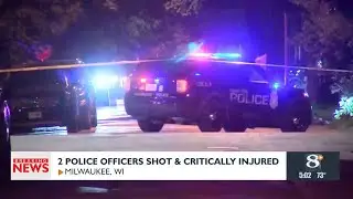2 police officers shot & critically injured | Milwaukee