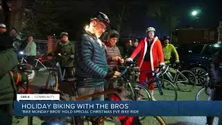 Christmas Eve bike ride in Richmond brings community together