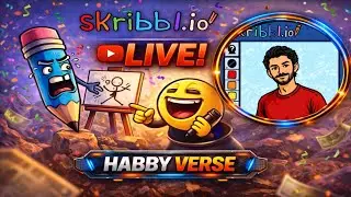 LIVE | Skribbl.io 🎨😂 Guessing, Drawing & Total Chaos | Desi Gamer 🇨🇦
