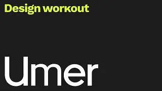 Design workout. Разбор первого подхода к приложению Umer :)