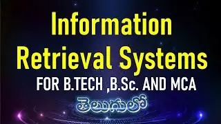 IRS|Information Retrieval Systems #Precision and Recall @ telugu