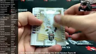 27.09.2025 Panini Absolute Football Mega Box Break 2023 Случайные команды №4