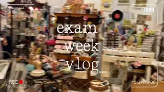 surviving exam week vlog