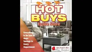 Everything is On Sale at Huge Savings In Every Department