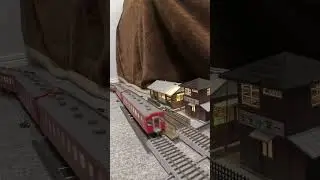 Hoscale ジオラマ詰所 キハ181四国色 DF50 【大阪ジェイモデリング】【ショート】【GoPro】 part 1   033