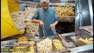 Chicago & OPTP Fries | Peshawari Chips |  Aloo Chips at Karachi Food Street