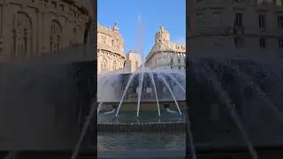 Piazza De Ferrari, Genova. Площа Феррарі, Ґєнуя.