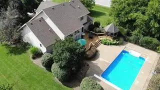 Drone Video of a Pool