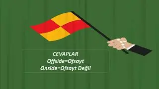Yardımcı Hakem Ofsayt Testi