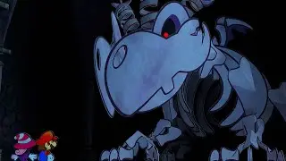 Paper Mario: The Thousand Year Door Remake - Bonetail Boss Battle (Pit of 100 Trials)