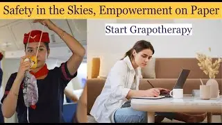 Graphotherapy: Self-Help, Soar Higher, Just Like Securing Your Oxygen Mask First